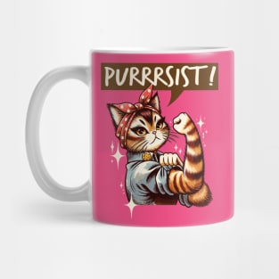 Purrrsist! Mug